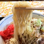 中華そば志のぶ支店 - 自家製麺最高♬