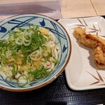 Marugame Seimen - ぶっかけうどん、かしわ天