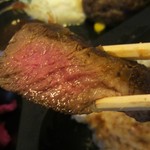 ミート矢澤 - さすがＡ５ランクのサーロインです＾＾；