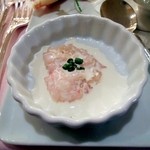 ポン・ヌフ - 生の蟹の爪のクリームソース