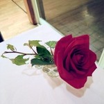 ポン・ヌフ - テーブルの生花