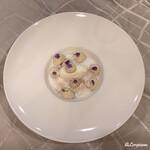 プチレストラン ブーケ・ド・フランス - 白桃とｺｺﾅｯﾂのｸﾗｰｽ ｺｰﾋｰのｴｽﾌﾟｰﾏ