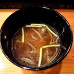 天寿し - 赤出汁