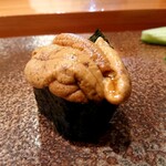 天寿し - 赤ウニ