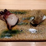 鮨 さかい - 蛸と鮑