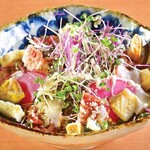 スプラウト（カイワレ系新芽野菜）のシーザーサラダ