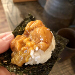 余市SAGRA - 雲丹手巻き寿し