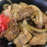 福いち - 生姜焼き丼（小）あっポっー