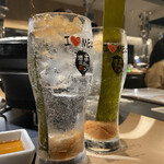 焼肉ホルモン 風土. - 昆布サワー