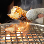 焼肉ホルモン 風土. - マルホル　これくらい焼くのが好き