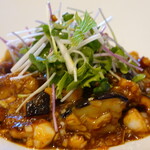 小菜一碟 - 加茂茄子の麻婆　蛸のミンチで