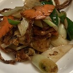 真正中華 唐人 - 料理写真:脱皮蟹の香味炒め