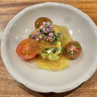 AKAI - 夏野菜と愛媛県産赤雲丹