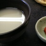 Nihachi Soba Hirai - めっちゃ旨い蕎麦湯