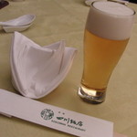 まずはビールを１杯♪