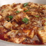 赤坂 四川飯店 - 陳・麻婆豆腐ハーフサイズ（そんなに辛くはありません・・・辛いのに慣れてきちゃったかな？）