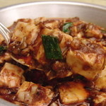 赤坂 四川飯店 - 陳・麻婆豆腐ハーフサイズ（いやぁ～美味しいです）(*´∀`)ﾉ