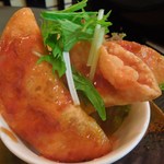 中華酒膳 幸龍 - （2012/10月）この日のお通しは揚げ餃子っぽいものでした。