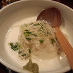 食彩酒房 会家 - えのきあんかけ温奴(2012/10)