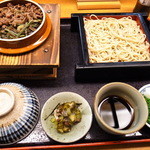 Soba Udon Yamabiko - 釜飯せいろ９００円