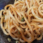 はなまるうどん - 赤坦々、混ぜました