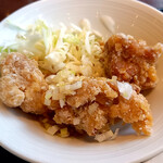 Danryuu - （日替り）ラーメンランチの鶏の唐揚げ