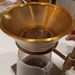 コーヒーロースト - ドリンク写真:抽出中