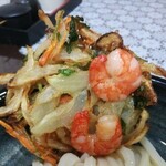 讃岐うどん 菊家 - かき揚げ