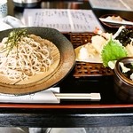 Sobatokoro Senko - 天ぷらザル蕎麦