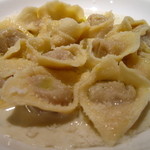 リストランテ ネグラマーロ - カボチャのトルテリーニ ゴルゴンゾーラソース