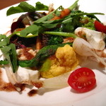 リストランテ ネグラマーロ - イタリア産ミルキーなチーズ『ブッラータ』のバーニャカウダー風