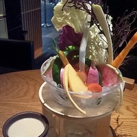 やさい家めい 表参道ヒルズ本家 - バーニャカウダ＠1.600円。