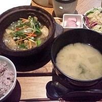 やさい家めい 表参道ヒルズ本家 - 九条葱と豆腐のハンバーグ