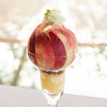 桃の農家カフェ ラペスカ - 2021.8 ピーチジュエル（1,400円）