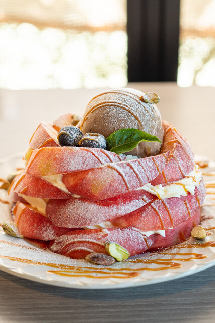 桃の農家カフェ ラペスカ 春日居町 カフェ 食べログ 桃の農家カフェ ラペスカ 春日居町 カフェ 食べログ