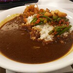 すき家 - カレーＷニンニク1.5盛790円