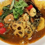 Pokara - チキン野菜カレー大辛