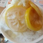 デニーズ - レモンかき氷