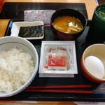 なか卯 - 納豆朝定食［310円］