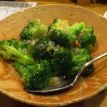 とら - ブロッコリーと蟹のあんかけ