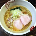 金町製麺 - 鯛白湯背脂そば
