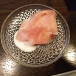 金町製麺 - フルーツトマトと生ハム