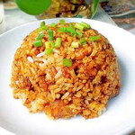 Sichuan greens fried rice