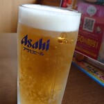 蔵八ラーメン亭 - 生ビール450円