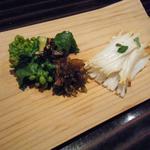 お料理 佐藤 - 白魚と・・・。