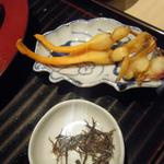 お料理 佐藤 - 「きぬ貝」のヒモ。