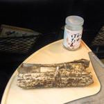 お料理 佐藤 - お土産の釜飯を、翌日の特急の中で焼酎とともに戴く。