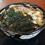 いたや - 「月見そば(温)」\650です(11/2UP)