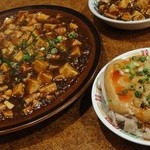 Chuuka Ryouri Bara Hanten - 麻婆豆腐と棒棒鶏