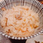 うどん ゆきの - かやくご飯